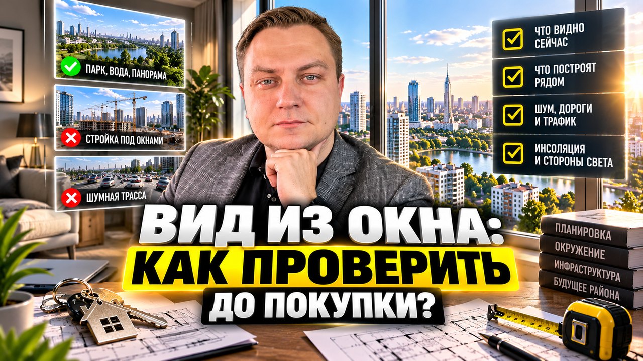 Вид из окна в новостройке: как проверить до покупки