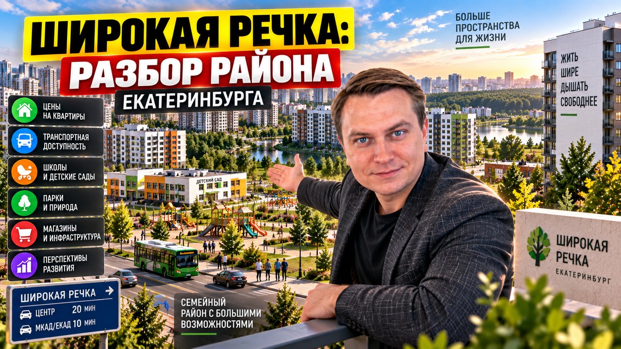 Широкая Речка Екатеринбург: стоит ли покупать квартиру