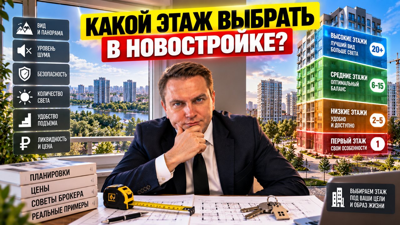 Какой этаж выбрать в новостройке: разбор по уровням
