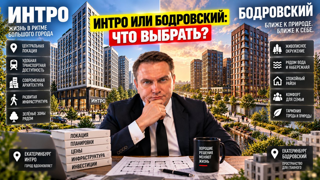 ЖК Интро или Бодровский: что выбрать в Чкаловском