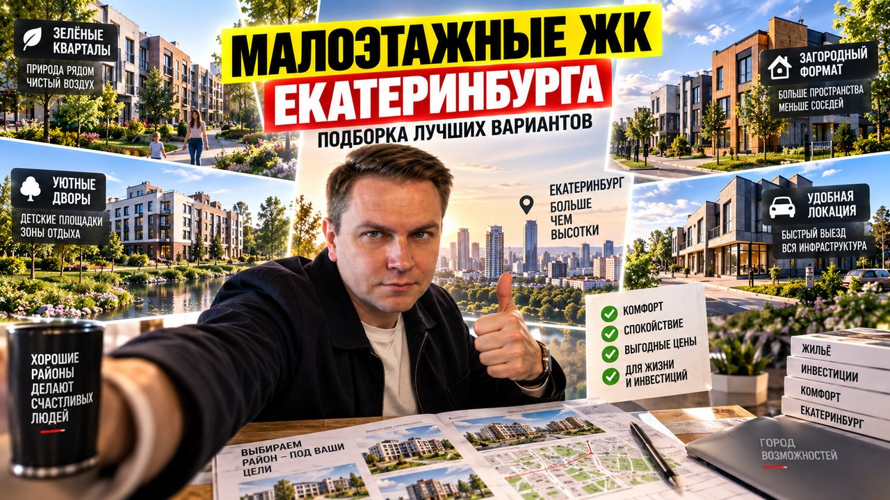 Малоэтажные ЖК Екатеринбурга: где искать и что проверить