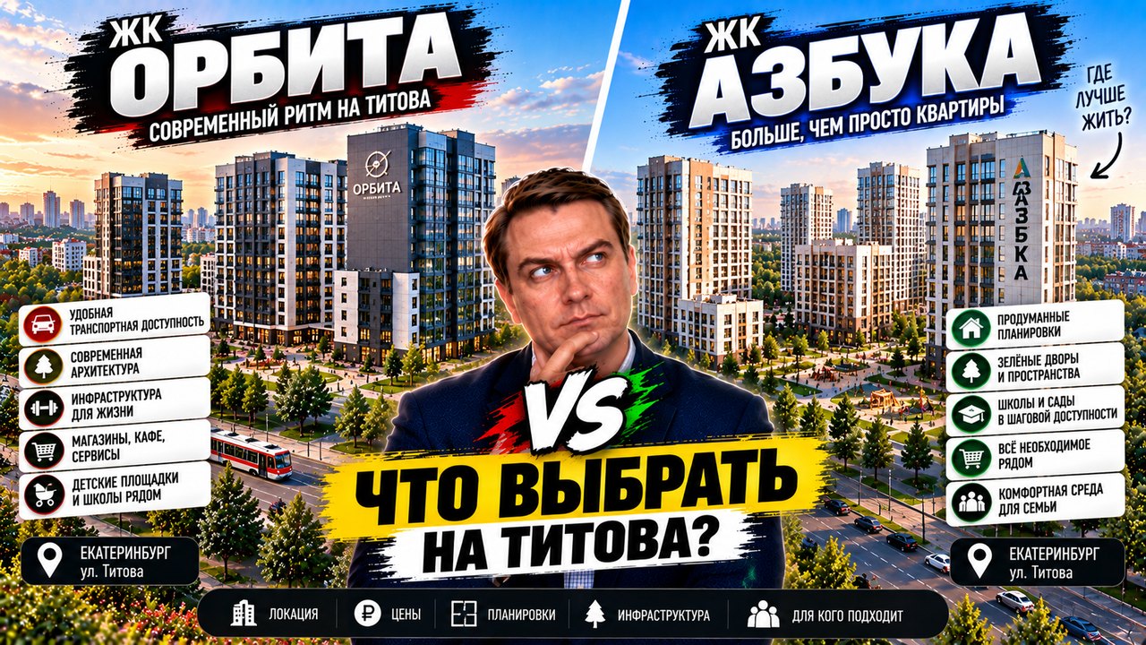 Орбита или Азбука на Титова: что выбрать в Чкаловском районе