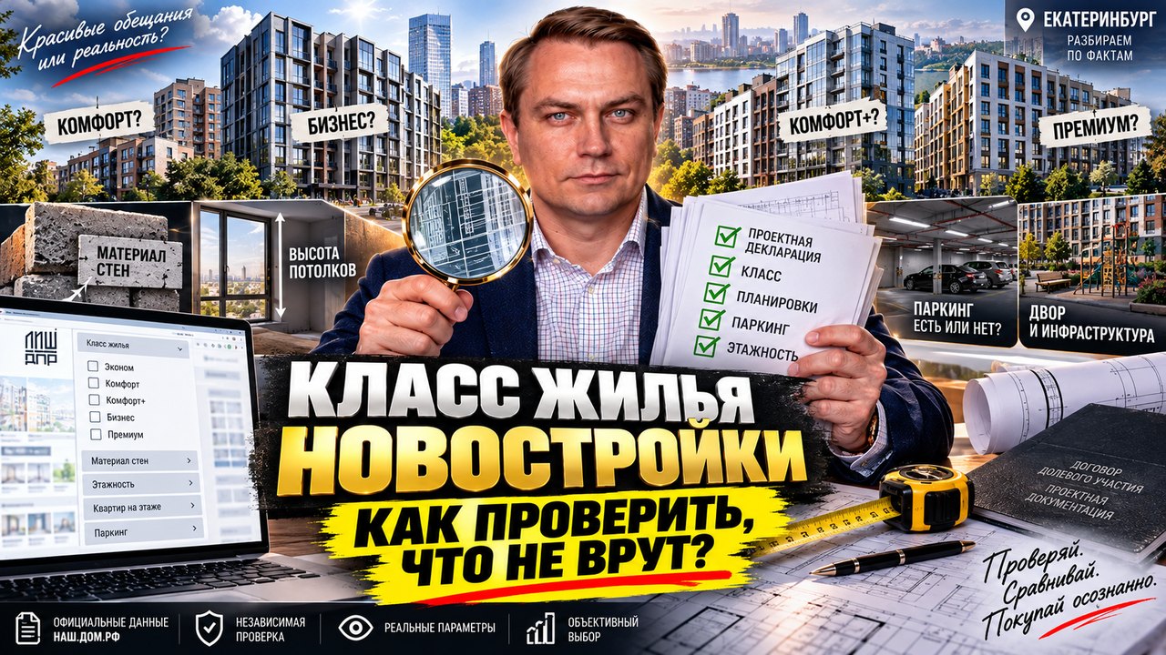 Класс жилья в новостройке: как проверить, что заявленный класс настоящий