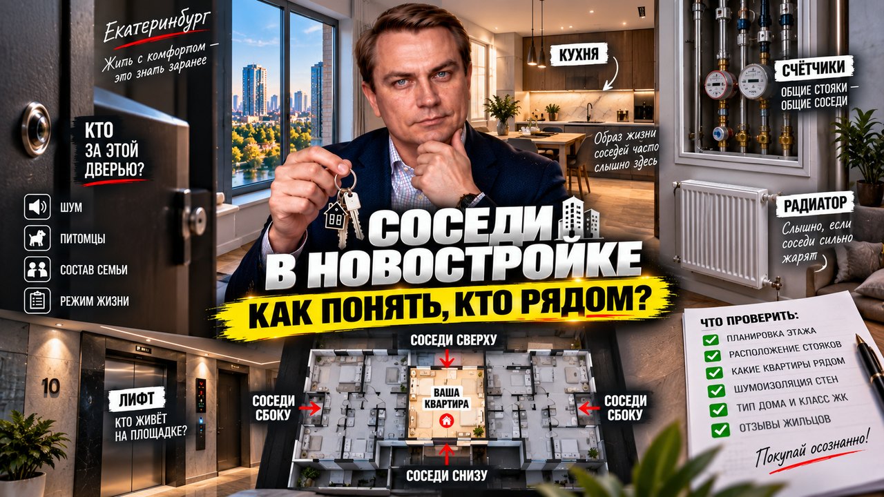 Соседи в новостройке: как понять заранее, кто будет жить рядом