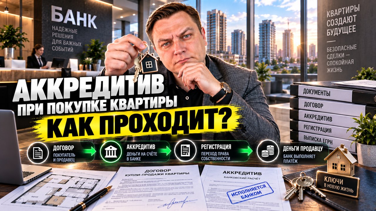 Аккредитив при покупке квартиры: как проходит расчёт от открытия до раскрытия