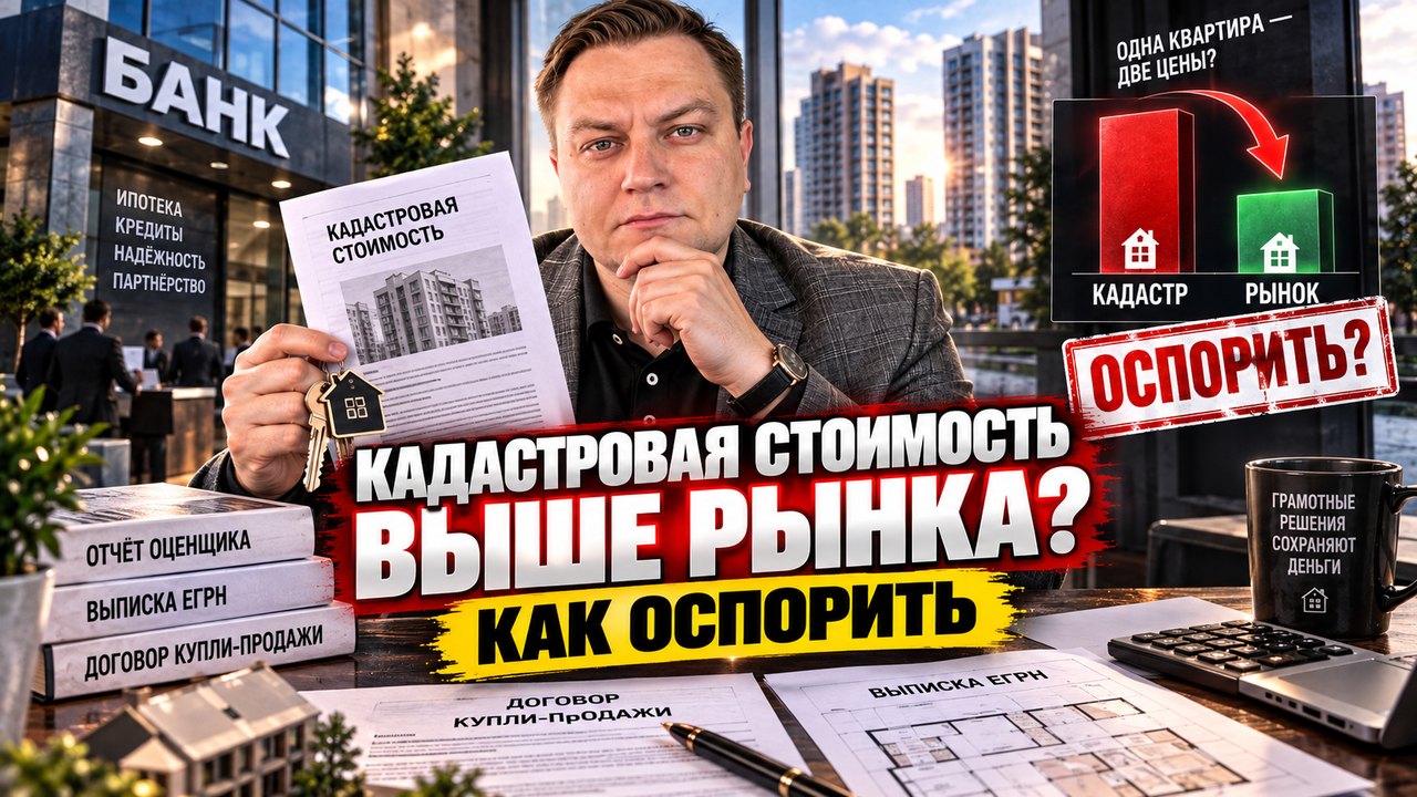 Кадастровая стоимость выше рыночной: откуда цифра и как её оспорить