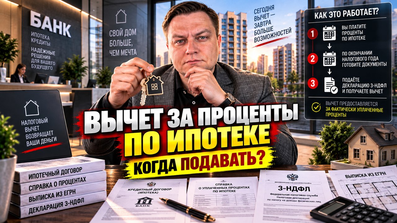 Вычет за проценты по ипотеке: когда подавать, а когда выгоднее промолчать