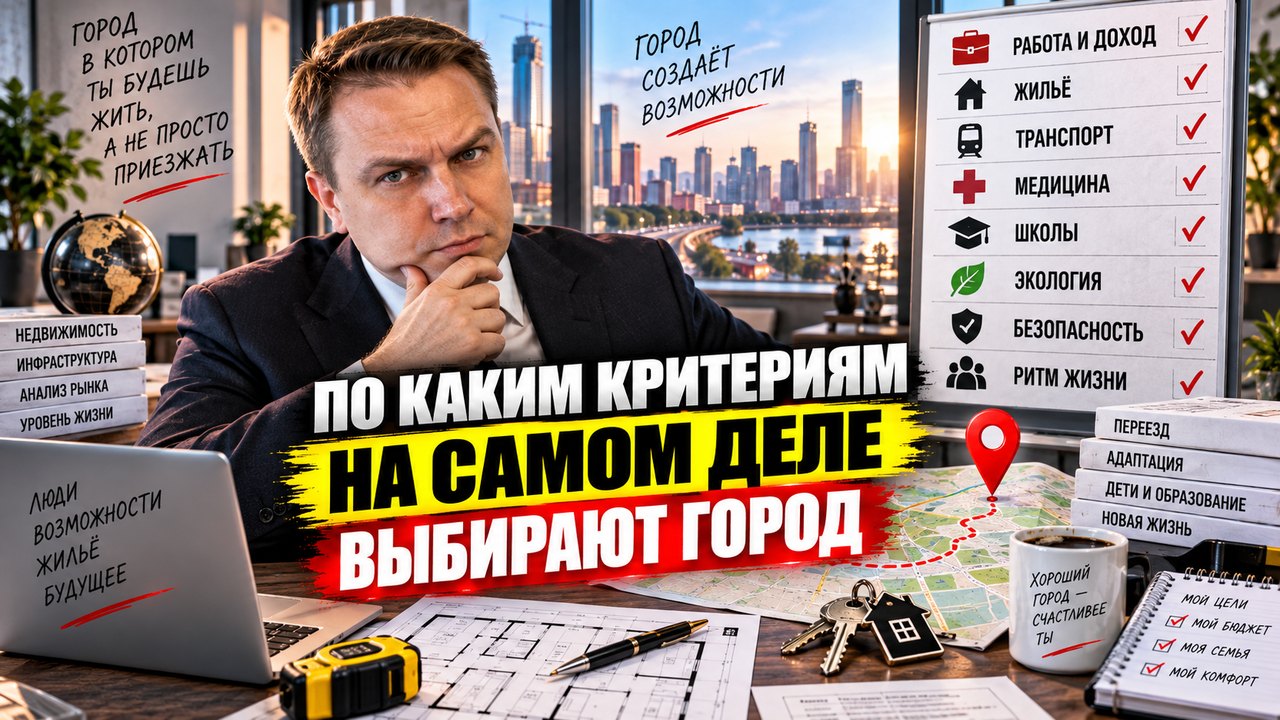 Как выбрать город для переезда: критерии, которые решают