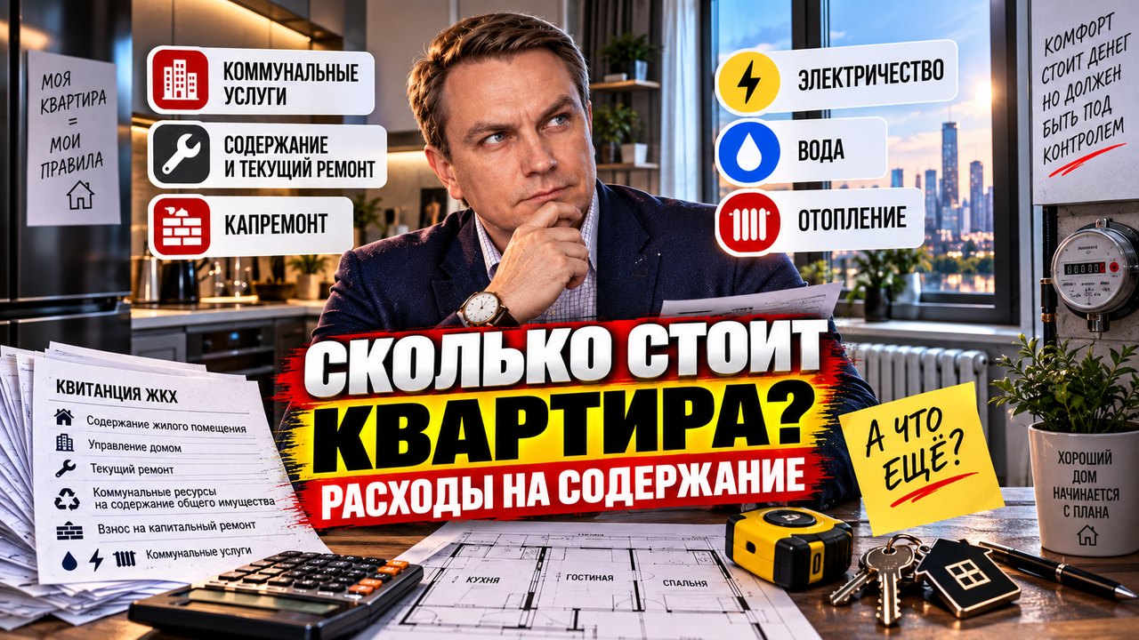 Расходы на содержание квартиры: полный список до сделки