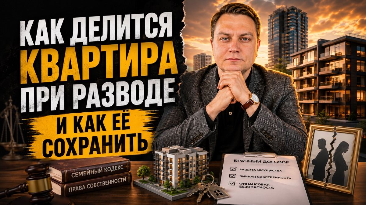 Как делится квартира при разводе и как её сохранить