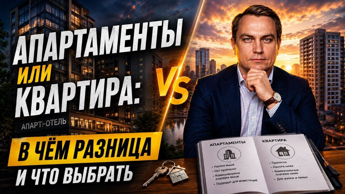 Апартаменты или квартира: в чём разница и что выбрать