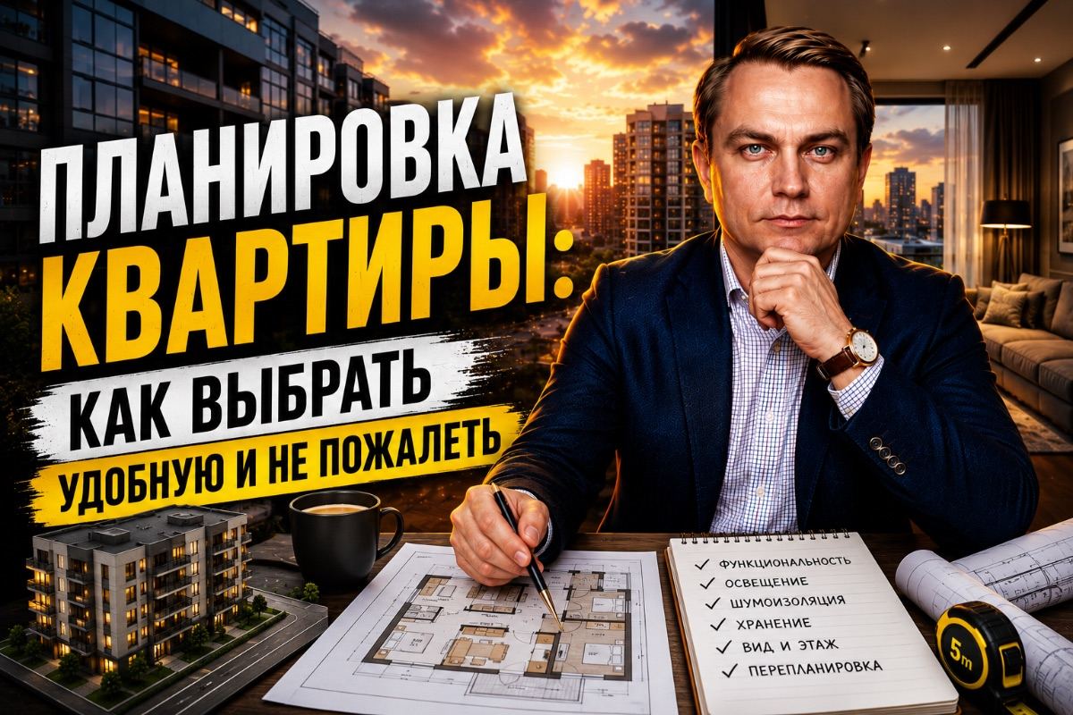 Планировка квартиры: как выбрать удобную и не пожалеть