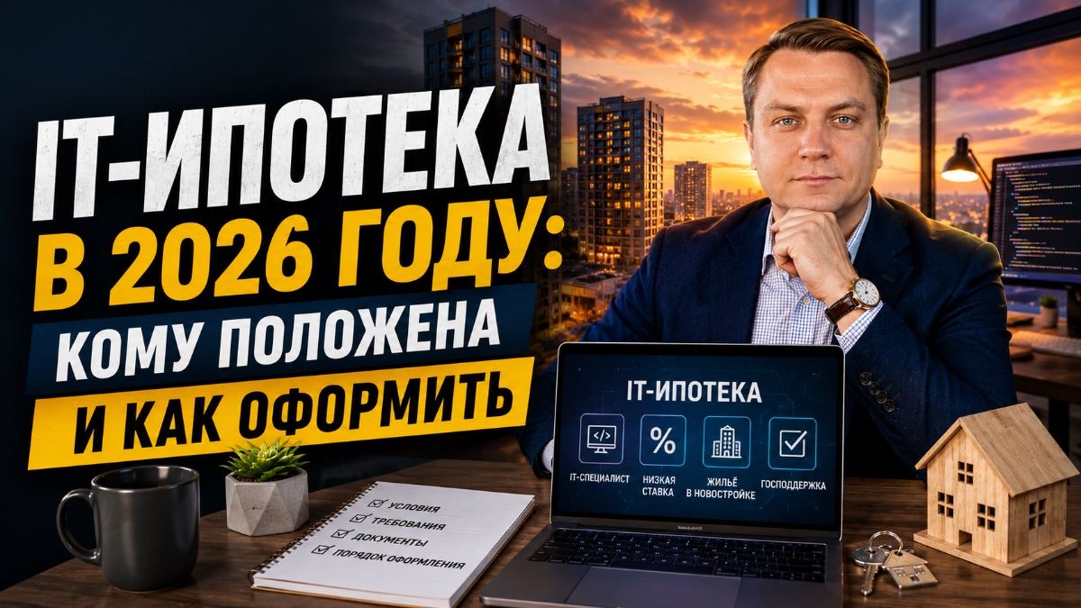 IT-ипотека в 2026 году: кому положена и как оформить