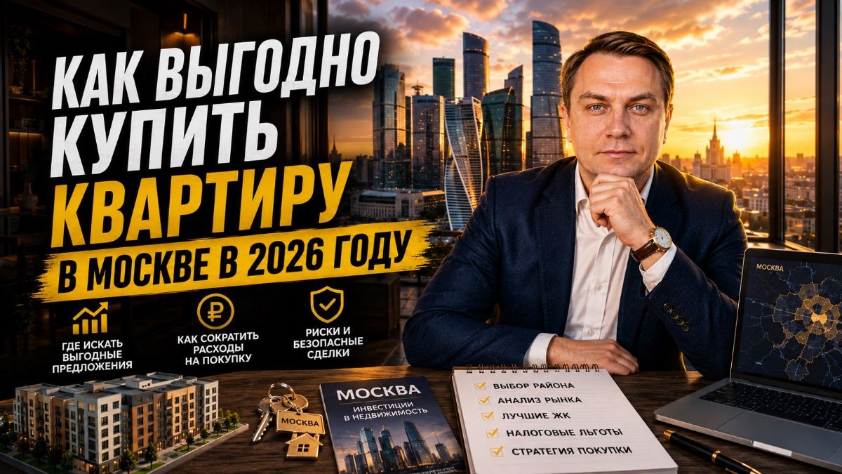 Как выгодно купить квартиру в Москве в 2026 году