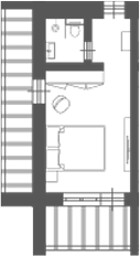 Планировка Студии 30.48 м² в ЖК «Alean Family VOLNA», корпус VOLNA