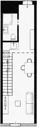 Планировка свободная планировка 27.6 м² в ЖК «Atrium Avenue», корпус А
