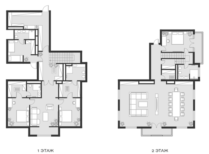 Планировка свободная планировка 307.3 м² в ЖК «LeePrime Residences Polyana Sochi», корпус 2