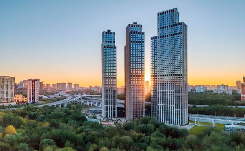 Will Towers — Три башни над Матвеевским лесом — и развязка проспекта Генер