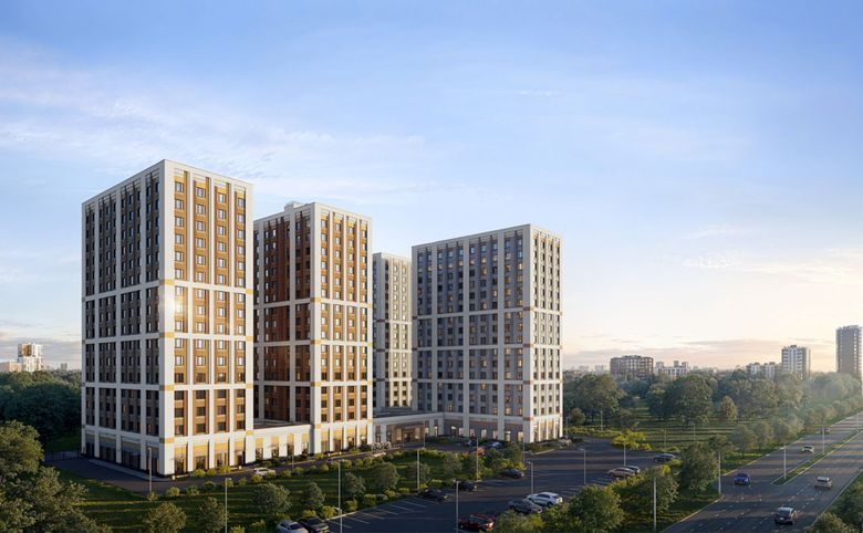 АВЕНЮ-АПАРТ ПУЛКОВО — Первая линия у Московского шоссе — комплекс виден с трассы, 