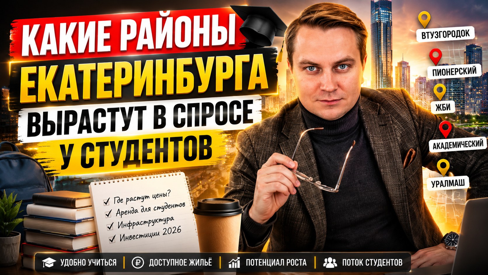 Какие районы и ЖК вырастут в спросе у студентов