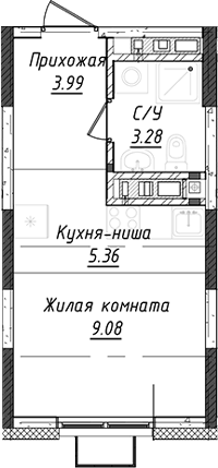 Планировка в ЖК Дом Милый дом