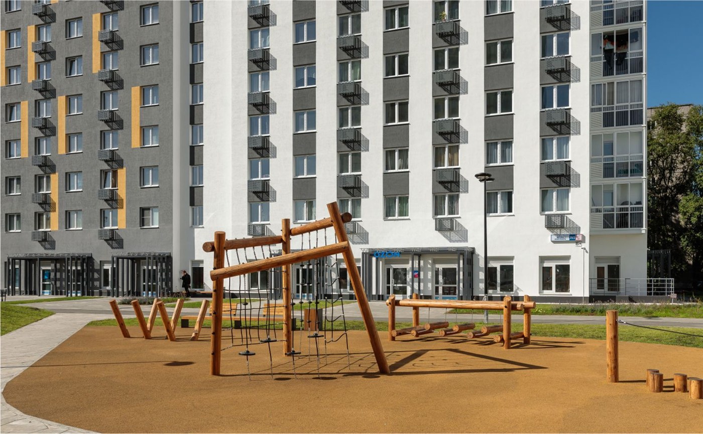 ЖК Малахит: двор