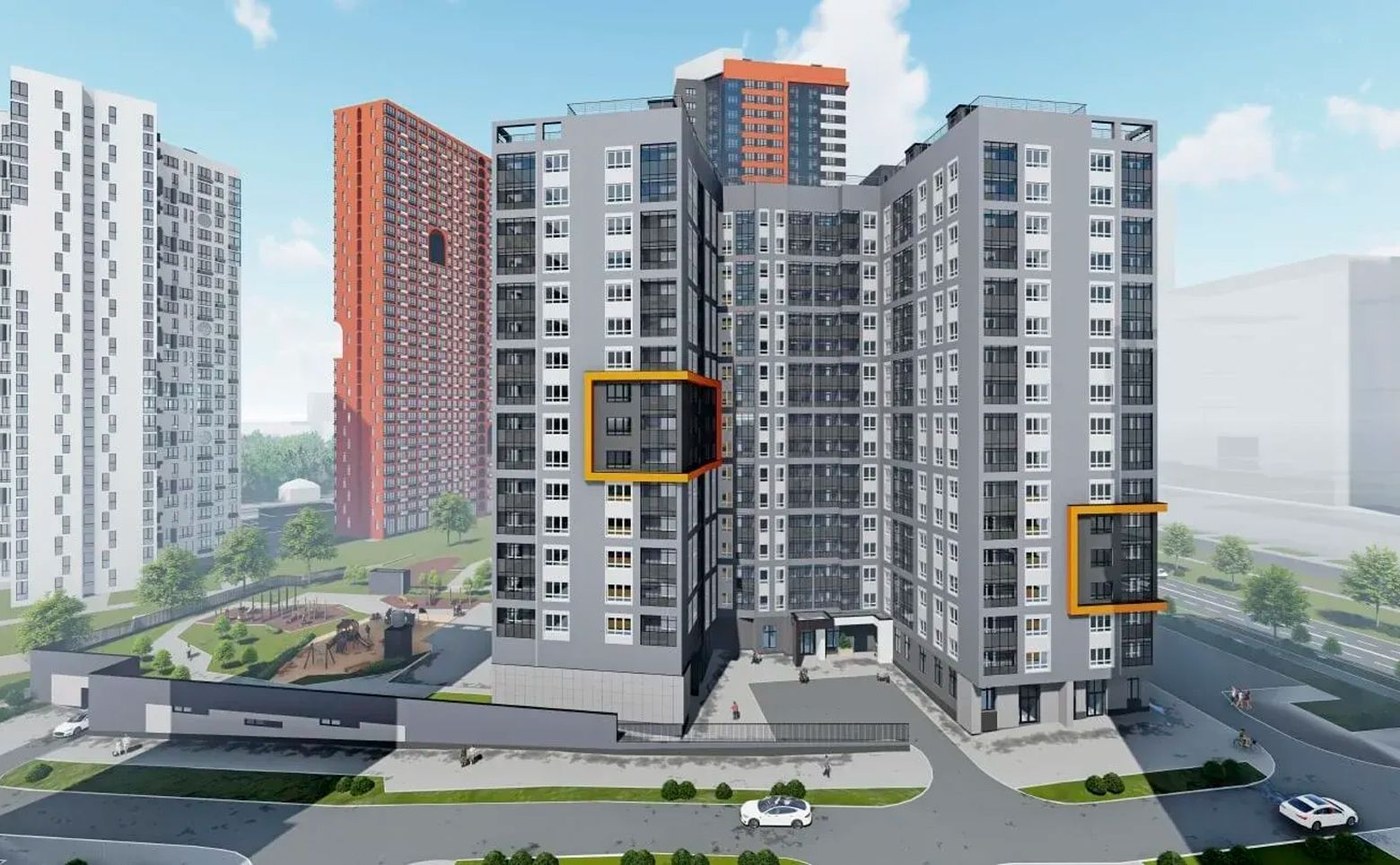 Московский квартал — Кирпично-монолитный корпус на Московской