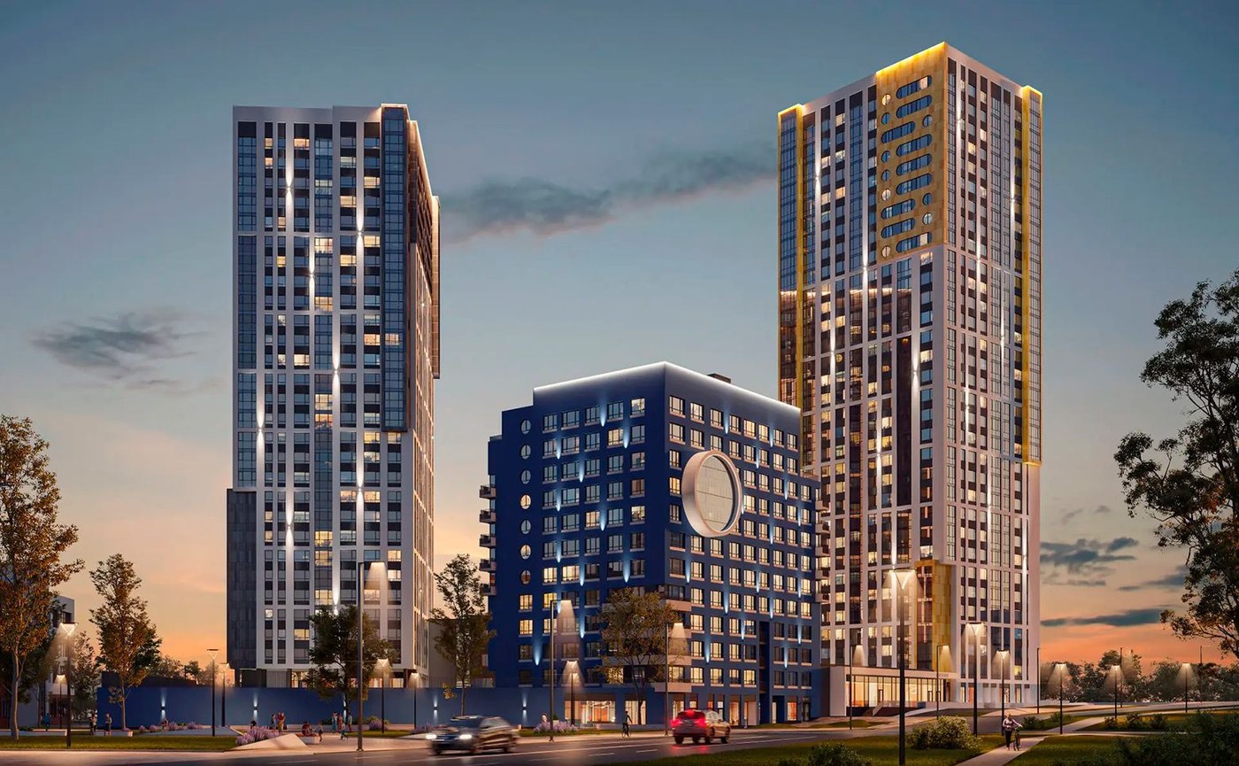 ЖК Repin Towers (ГК Атомстройкомплекс) — Монолитный корпус на Репина