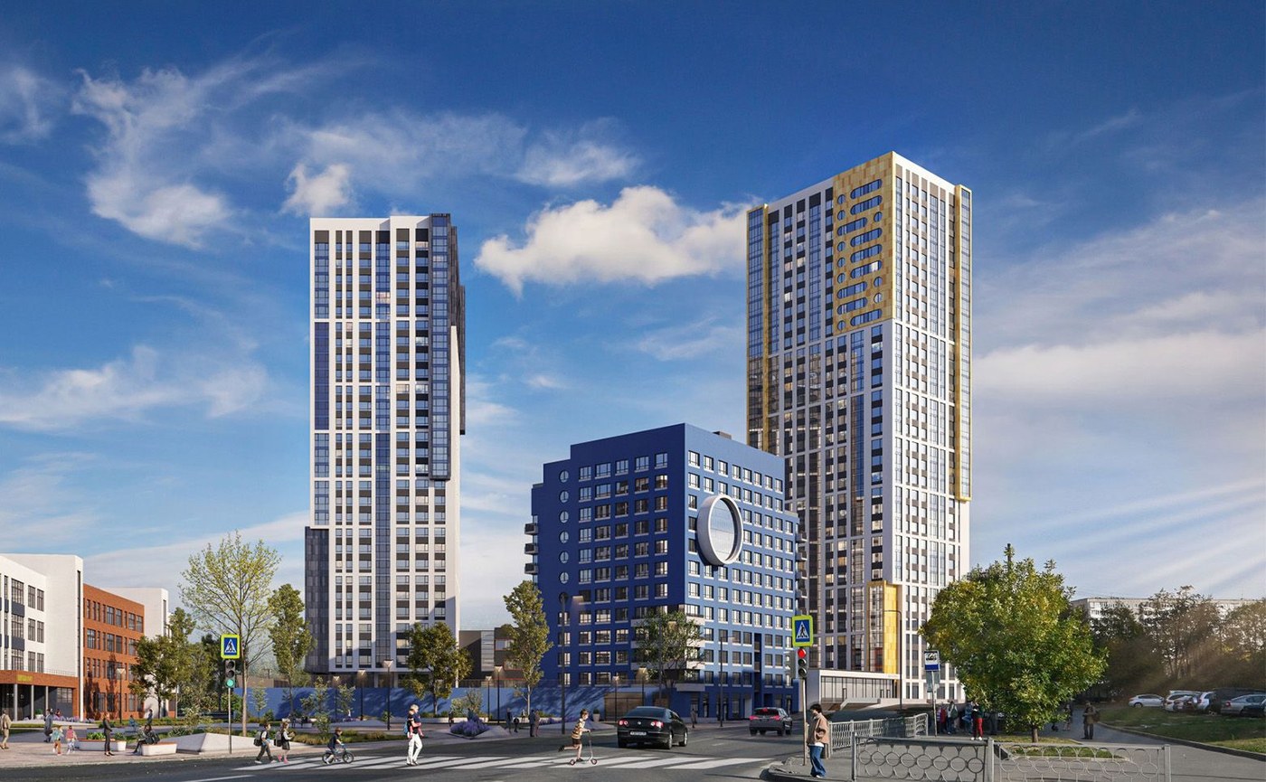 ЖК Repin Towers СКМ: территория