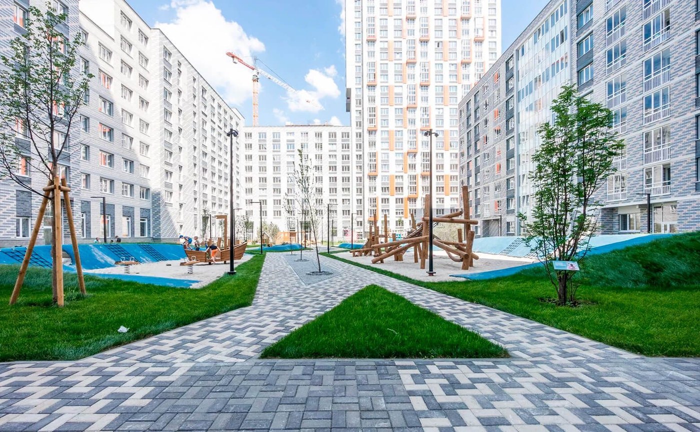 ЖК River Park Гринвич: территория